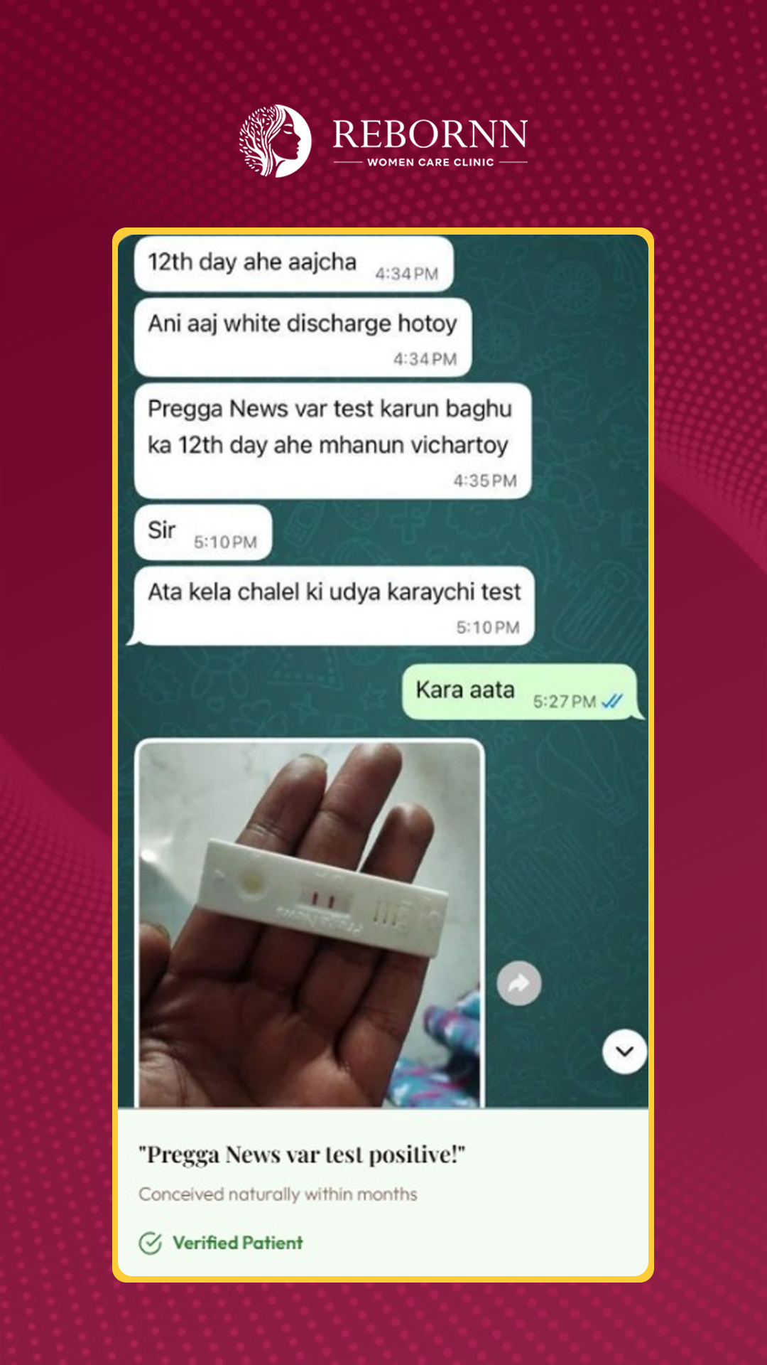 WhatsApp testimonial 3